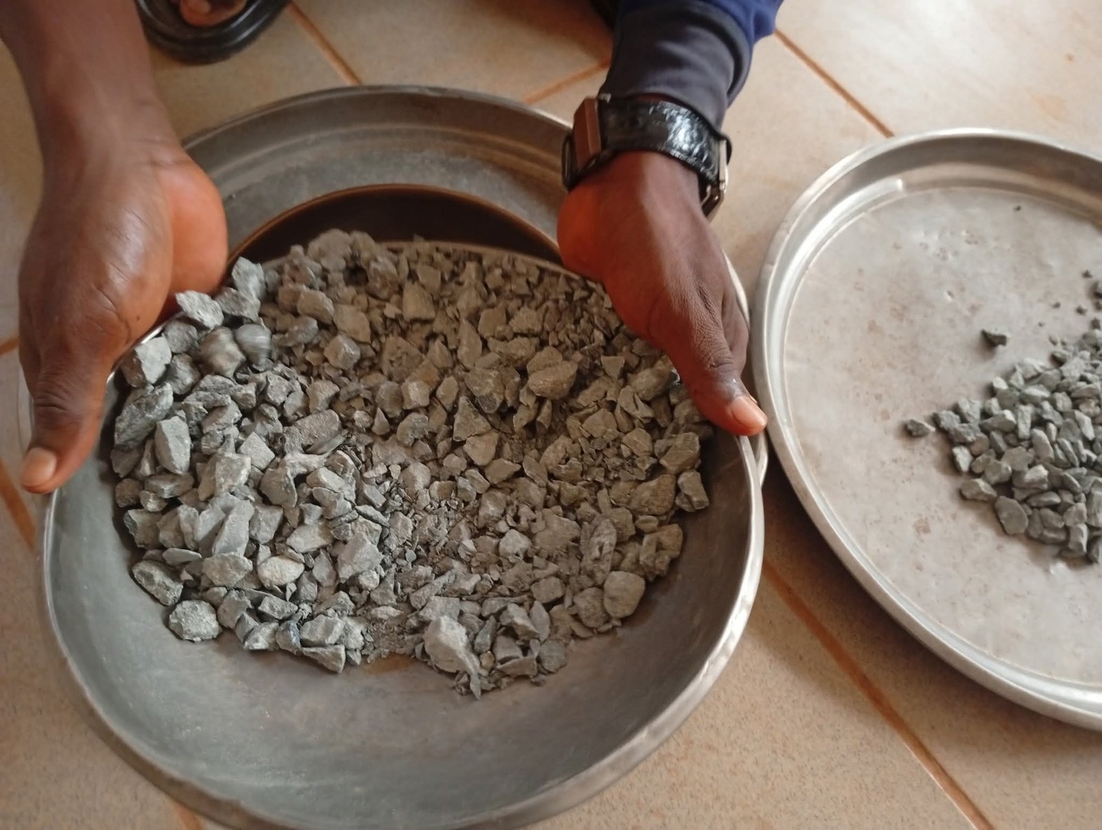 Aggregate stockpile